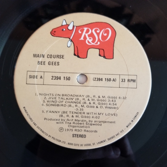 Bee Gees Main Course Album Vinyl LP Record ⏺3/$40+Free Shipping🚚 - Picture 6 of 10
